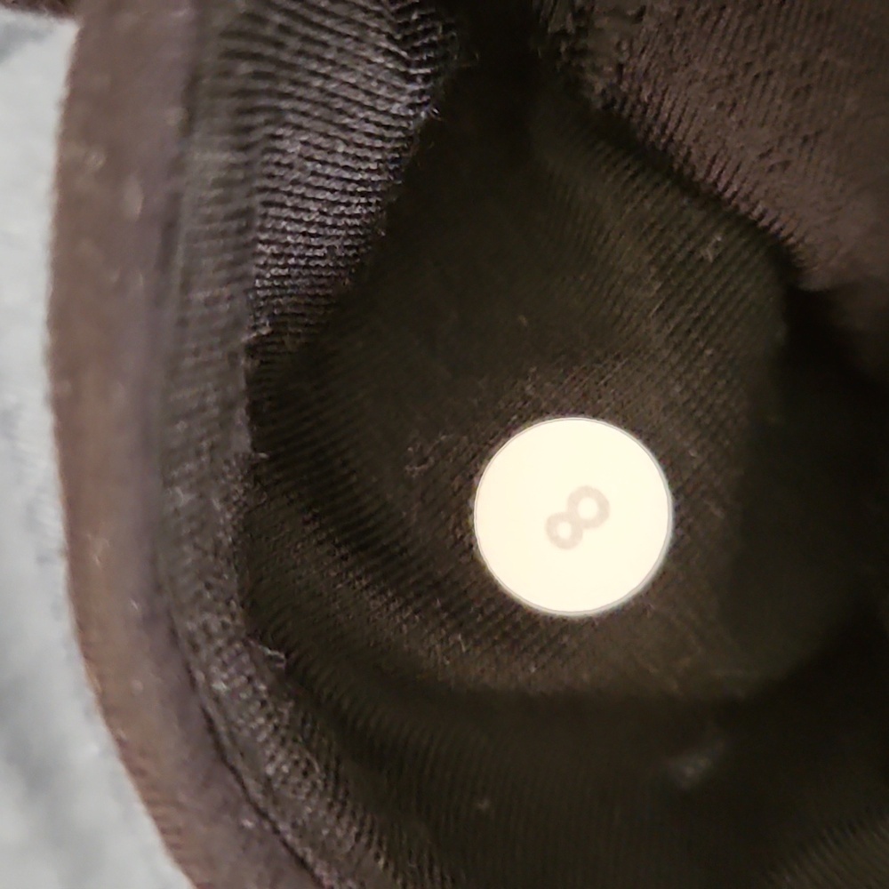 Lululemon black Capri leggings SZ 8 - Picture 8 of 9